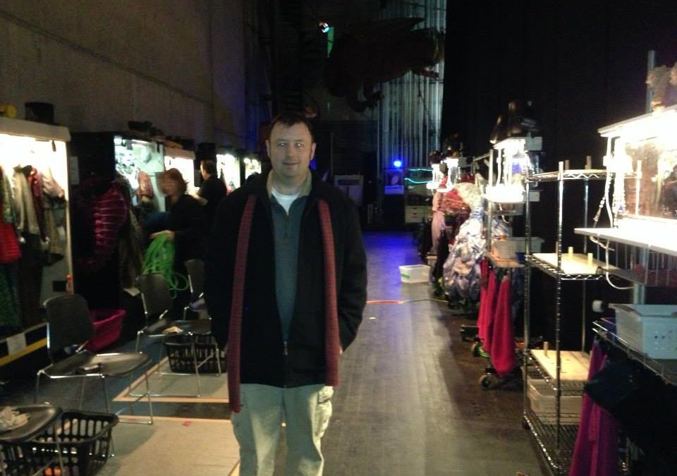 Backstage with the cast of Shrek the Musical