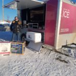 Woman wins tailgating trailer