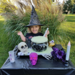 Woman wins children's halloween witch toy set