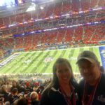 Tom and Leigh Cavalli at the Super Bowl 53 game